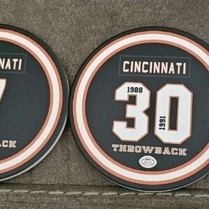 Oh Cincinnati 85 Throwback Patch — Black, White & Orange